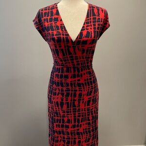 Michael Kors tie up midi dress. New with tags.